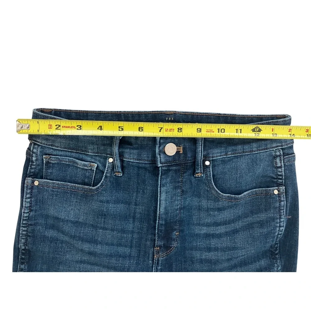 White House Black Market Everyday Soft Extra High Rise Skinny Jeans Blue Size 2 - Picture 3 of 6